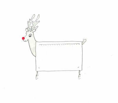 Rudolf de Roodneuzige Radiator door Lincoln Seligman